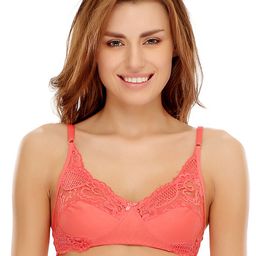 Clovia Coral Red Bra BR0226P0440B-image-7