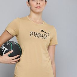 Puma Animal Brand Logo Printed Pure Cotton ESS T-shirt-picture-16