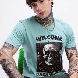 Kook N Keech Grunge Printed Pure Cotton T-shirt-image-80