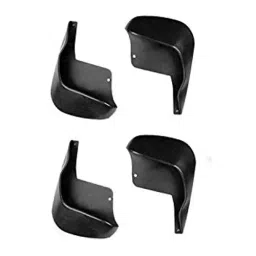 Auto Pearl Car Mud Flap/Guard Black for ‎Bottom Compatible With Maruti Suzuki Alto 800 2012-2016 (Set of 4)-1