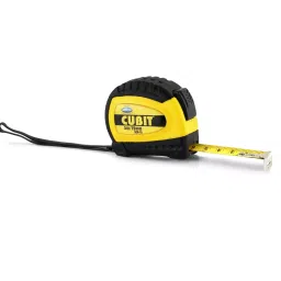 SCOTTS Cubit 5m x 19mm Measuring Tape Yellow & Black, SCB-19 Pack of 10-15