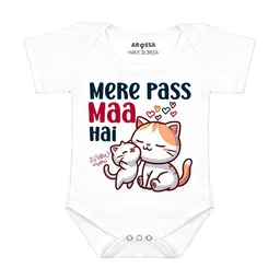 Arvesa Mere Pass Maa Hai Printed Bodusuit-image-97