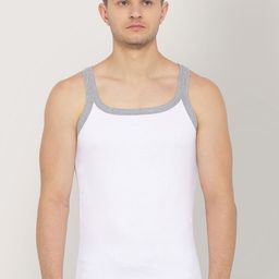 Van Heusen Men White Solid Quick Dry Round Neck Innerwear Vest IHMVT1LWH60072-picture-25
