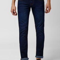 Peter England Casuals Men Navy Blue Skinny Fit Jeans-image-63
