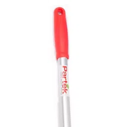 Partek Mop Aluminium Handle 140 cm Long with Screw and Red Grip AH05/R-24
