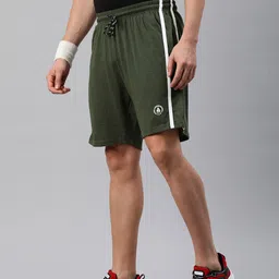 ARDEUR Men Solid Regular Fit Shorts-image-115