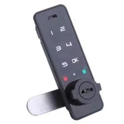 Jal Bath Fittings F070 Black Password & Mechanical key Smart Cabinet Lock-13