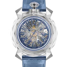 GaGa MILANO Unisex Dial & Wrap Around Straps Analogue Automatic Motion Powered Watch 8060CY03SGSRBL0-52