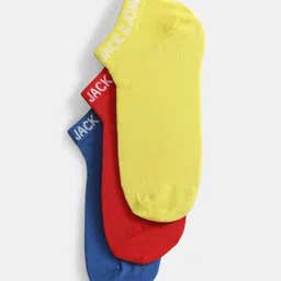 Jack & Jones Men Pack Of 3 Ankle Length Socks-image-66