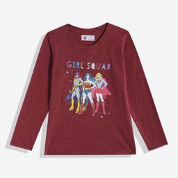 Eteenz Kids Girls Printed T-Shirt-image-87