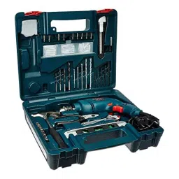 Bosch GSB 500 10 RE Professional Tool Kit & X30Ti Drill Bit and Driver Bit Set Combo image 2