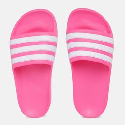 ADIDAS Kids Adilette Aqua Striped Sliders-40