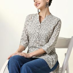 SHOWOFF Floral Printed Kurti-picture-31