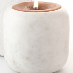 Byora Homes White Marble Aromatic Carrara Candle Holder - 600 g-6
