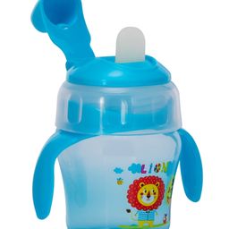 Adore MiniMax! The Funky Silicon Spout Sipper with Twin Handle- 120ml-Blue-picture-14