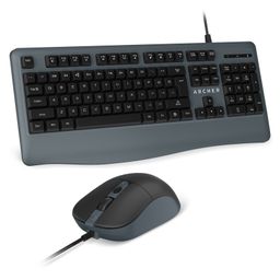 Archer Tech Lab ACE-K200 Wired Keyboard and Mouse Combo 104 Keys, 1200 DPI Mouse, 125Hz Polling Rate,3-Button Design, 3 Million Lifespan, Windows Compatibility, Multimedia Keys & Membrane Switches-28