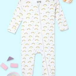 The Mom Store Kids Infants Printed Pure Cotton Sleepsuit-image-92