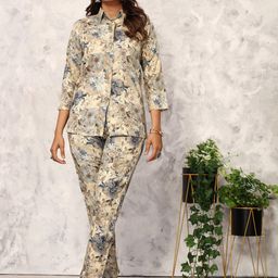 DIVASTRI Printed Shirt With Trousers-image-35