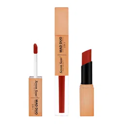 Seven Seas Mad Duo 2 in 1 Matte & Liquid Lipstick - 7 g - Matte Red - 312-48