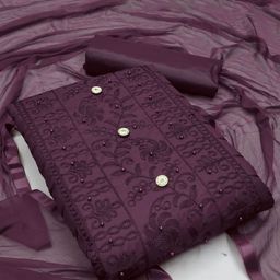 Suha Unstitched Dress Material-picture-26