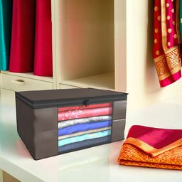 Kuber Industries Blue Set of 4 Regular Drawer Organiser Organisers image 3