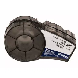 BRADY Continuous Label Roll Cartridge 3/8 inch x 21 ft Blue, 3PXU2-86