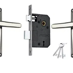 Duke 310+609 BS KY Brass Chrome Plated Finish Mortise Lock Set-picture-30