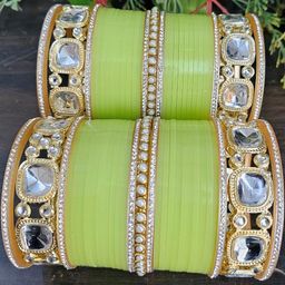 Mehpriye Alloy Silver-Plated Bangles-12