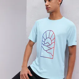 HRX by Hrithik Roshan Printed Running T-shirt-image-58