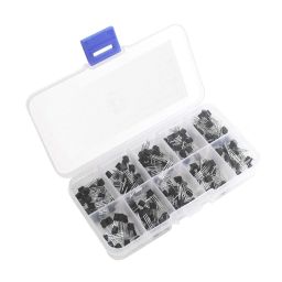 10Values 200PCS NPN PNP Power Transistor Assortment Assorted Kit BC327-BC558 with Clear Plastic Box - RS178410Values 200PCS NPN PNP Power Transistor Assortment Assorted Kit BC327-BC558 with Clear Plastic Box - RS1784-17