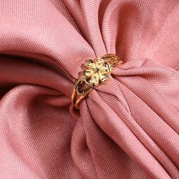 AanyaCentric Gold Plated Finger Ring-image-79