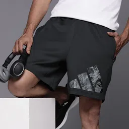 ADIDAS Men WO KNITLOGO SHO Printed Training Shorts-picture-8