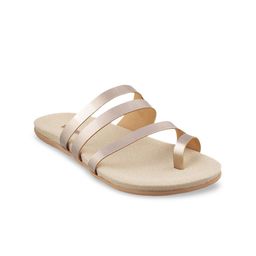 WALKWAY by Metro Women Gold-Toned Solid One Toe Flats-image-67