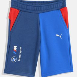 Puma Kids BMW Motorsports Colourblocked Sports Sustainable Shorts-image-32