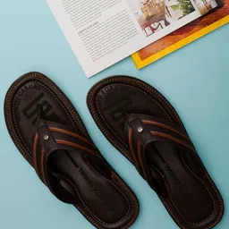 Big Fox Men Brown & Black Slip-On-picture-0