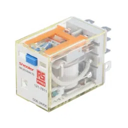 RS PRO Power Relay Plug In Mount 24 V DC Coil 10A Switching Current Model No. 1217811-14
