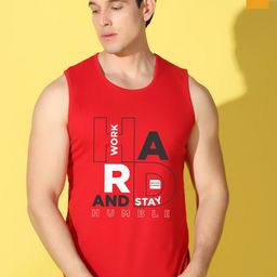 WOOSTRO Pack Of 2 Printed Combed Cotton Gym Vests VWS26(HARD RED)(98 MUSTARD)-image-108