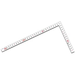Shinwa Rules Curved Length Same Thickness White Combination Scale Masterpiece, 29947532-27