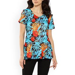 Aarika Floral Printed Swimming Dress-45