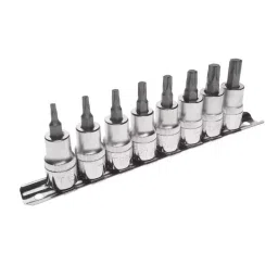 JTC Star Socket Bit Set 3/8 inch Drive Size for Garage and Workshops, JTC H308T (Set of 8 Pcs)-16