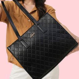 Lavie Rex Women Black Large Satchel Handbag-image-20