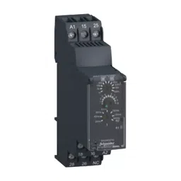 Schneider Electric 24-240 V AC/DC Start Delta Type RE22 Electronic Timer Relay, RE22R2QTMR-13