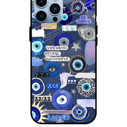 QRIOH Quirky Printed iPhone 13 Pro Back Case Mobile Accessories-image-96