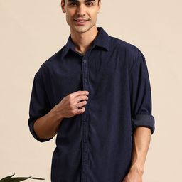 Mast & Harbour Oversized Textured Casual Shirt-picture-24