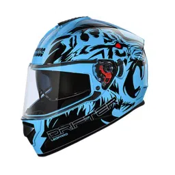 Studds N9 Blue Large (580 mm) Full Face Helmet, Drifter D2 Decor-image-57
