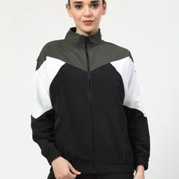 Invincible Women Colourblocked Lightweight Outdoor Sporty Jacket-image-65