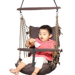 Wishing Clouds Baby Swing for Garden Piccolo cotton - Brown-image-20