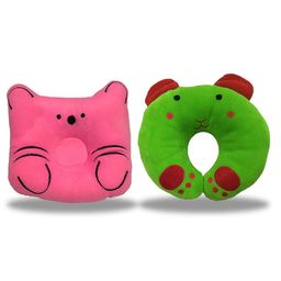 Chinmay Kids Cotton Toons & Characters Baby Pillow Pack of 2  Pink, Red-75