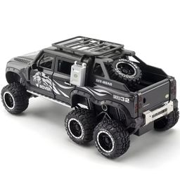 NEGOCIO 6 Tyre Off-Road 1:24 Scale 2024 Defender Guards Large with 6 Openable Doors,Lights & Music-13