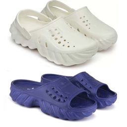 BERSACHE Men Pack Of 2 Self Design Ultra SoftClogs & Sliders-picture-35
